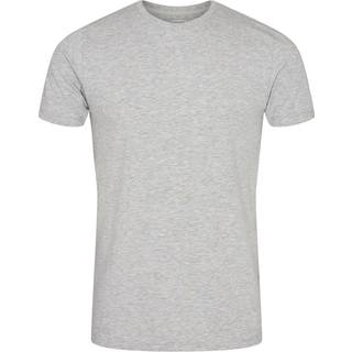 Stretch Crew Neck T-shirt, Grey Mel, L