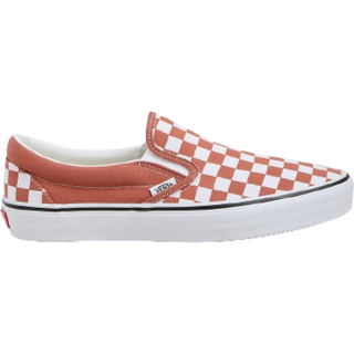 Vans - Classic Slip-On Checkerboard Shoes, Man, Orange, Size: 44.5 - Orange - 44.5