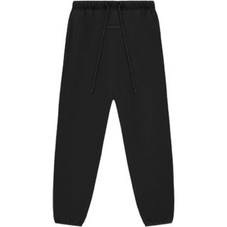 Fear of God Essentials Cream Drawstring Sweatpant - Unisex - Jet Black, XL