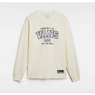 Vans - Property Of Long Sleeve T-Shirt, Man, White, Size: L - White - L