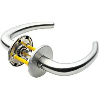 Randi Line 18 dørgreb 709004CD Coupe massiv roset CC30, sæt