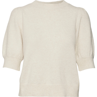 VERO MODA Round Neck Puff Sleeve Knitted Jumper38
