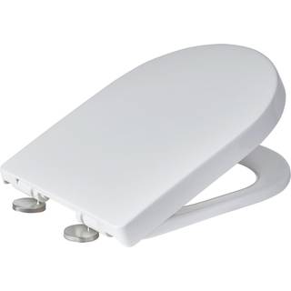 Showerdrape Showerdrape D-Shape Soft Close To Button Release Detroit Toiletsæde