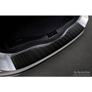 Læssekantbeskytter - Ford Mondeo IV MK5 stationcar 2014-> Rustfri Stål - Mat Sort  - Hurtig levering