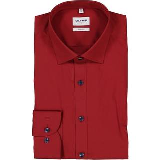 OLYMP Herren Hemd rot