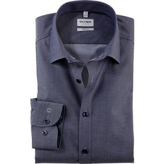 OLYMP Herren Hemd blau