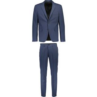 Plain Jakkesæt, Blue Mel, 56