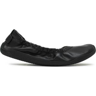 Vivobarefoot Asana Yin Ballerina Leather Womens – Obsidian - 38