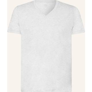 Mey Dry Cotton Colour V Neck T-Shirt - Greymarl - Medium