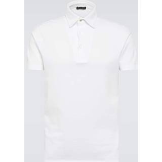Loro Piana Cotton piquÃ© polo shirt - white - EU 50