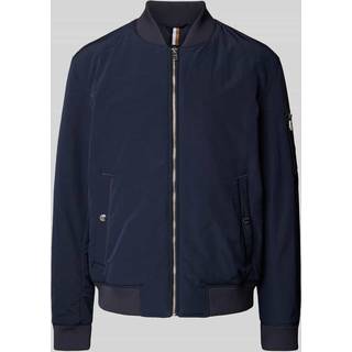 BOSS Black Herren Jacke blau