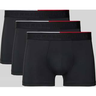 Tommy Hilfiger Herren Trunks schwarz Mikrofaser/Funktion unifarben