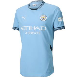 Men&#39;s Puma Manchester City 24/25 Authentic Home Jersey, Blue, Size XL, Clothing - Marine Blue - XL