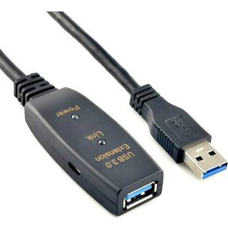 NÖRDIC Active 5M USB3.1 Forlængerkabel 5GBPSextension USB A Mand til Kvinde til Xbox, PS5, Oculus, Printer, Scanner, PlayStation, VR