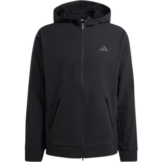 adidas Designed For Training Woven Full Zip Jacket, Black - XL