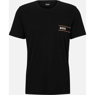 BOSS t-shirt i sort m. logo til herre