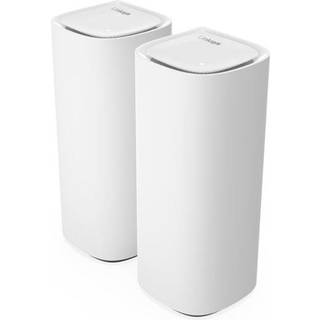 Linksys VELOP Pro 7 MBE7002 Tri-Band Mesh WiFi 7 Router (2-Pack) - Mesh router 802.11a/b/g/n/ac/ax/be (Wi-Fi 7)