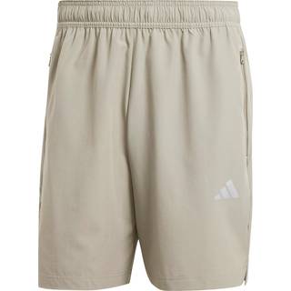 Gym+ Training 3-Stripes Woven shorts - Silver Pebble - S 18 CM