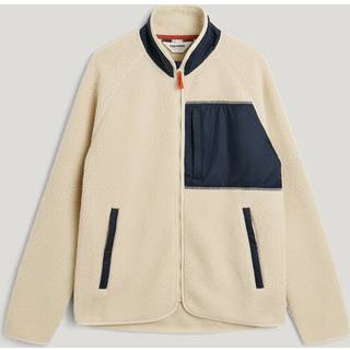 Tretorn Men's Farhult Pile Patch Jacket Light Begie, XXL