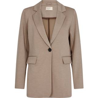 Freequent Blazer - FQNanni Klassisk Brun Grøn Str. L Freequent.dk