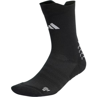 adidas Football GRIP Printed Cushioned Crew Performance sokker - Black / White - 37-39