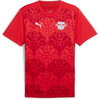 PUMA RB Leipzig Pre-match Short Sleeve Jersey Men, Sport, Red/Club Red, M - Club Red - M