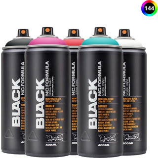 Montana BLACK Spraymaling, 400ml. 50% True Magenta