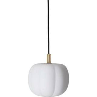 Made By Hand Pepo Pendel Lille Ø20 Opal Hvid/Messing