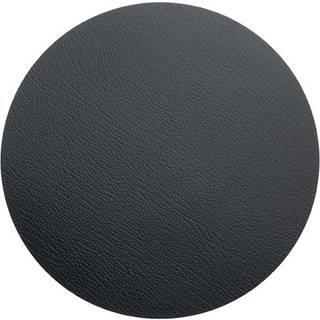 LindDNA - Rund bordskåner . Hot Mat Circle - Ø30 cm - black/bull