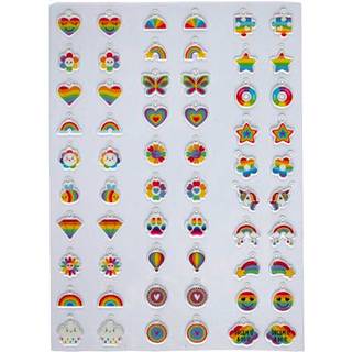 Puff Charm Art armbåndssæt - Rainbow (På lager i butik)