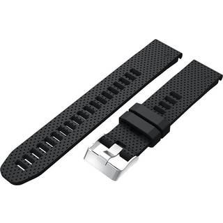Silikone urrem til Garmin Fenix 5S Plus Sort