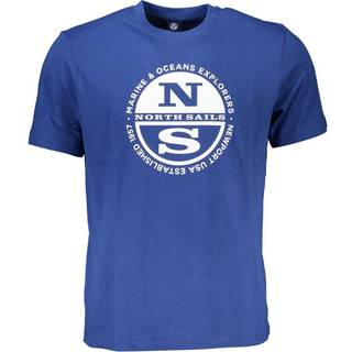 North Sails Blue Cotton T-Shirt