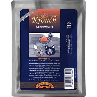 Kronch Laksemousse - til hunde og katte, kronch 300g