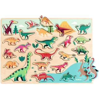 Djeco Træpuslespil Dino 22 Brikker