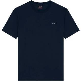 Paul And Shark Logo T Shirt Navy