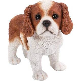 Pacific Giftware Realist Look King Charles hvalp st?ende harpiksfigurstatue