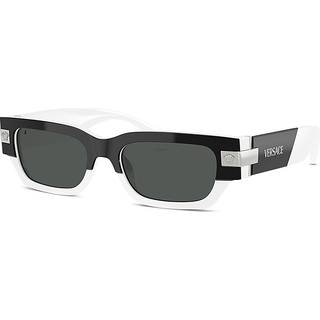Versace VE4465F Asian Fit 545987 53 Solbriller Mænd Hvid - White - 53mm