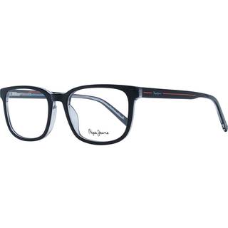 Pepe Jeans PJ3461 C1 53 Briller Mænd Krystalklar - Black On Clear - 53mm
