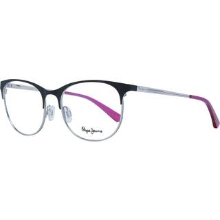 Pepe Jeans PJ1378 C5 52 Briller Kvinder Black - Black Silver - 52mm