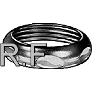 Omløber forkromet 40mm