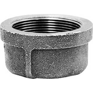 Anvil 8700132452 Malbar Iron Pipe Fitting Cap 2 """" NPT kvindelig sort finish