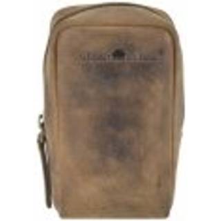 Fahrradtasche Leder 8x13cm "Vintage" antikbraun 1576-25 | Greenburry.de