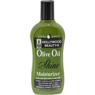 Hollywood Beauty Olive Oil Fugt & Shine Fugtgivende h?rlotion 12 oz (pakke med 3)