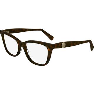 LONGCHAMP Kvinde LO2744 242 Optiske stel Acetat Havana Firkantet Normal Normal