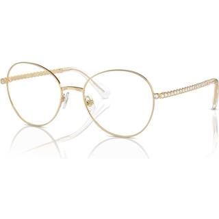 Swarovski Kvinde SK1013 4013 Optiske stel Metal Guld Transparent Rund Normal