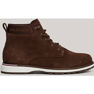 Tommy Hilfiger Outdoor Suede Boots Brown