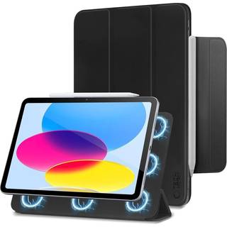iPad 11" (2025) / iPad 10.9" (2024/2022) Tech-Protect Smartcase Magnetisk Cover Tri-fold - Sort