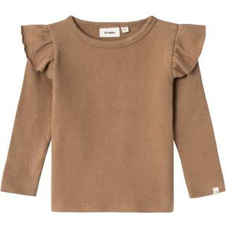 Slim Fit Top Med Lange Ærmer