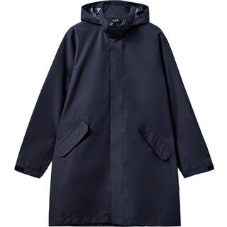 Rømø LW Rain Long Jacket - Navy