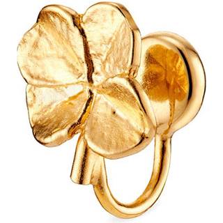 Flora Danica Firkløver ear cuff i guldbelagt sølv